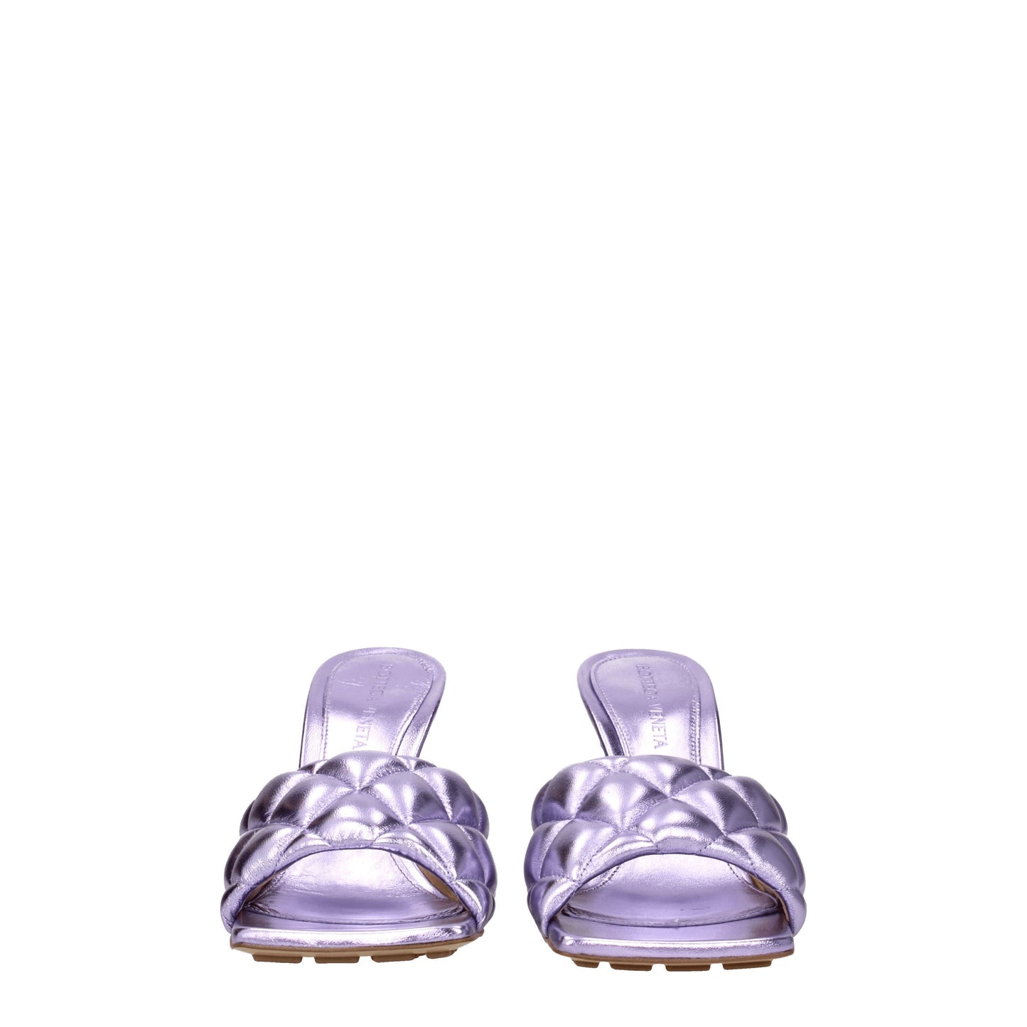 Bottega Veneta Women's Sandals in Leather Violet