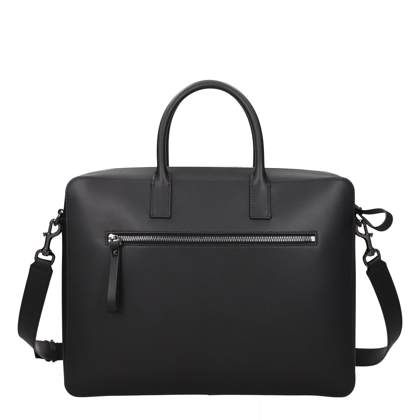 Valentino Garavani Work Bags Men Leather Black/Black