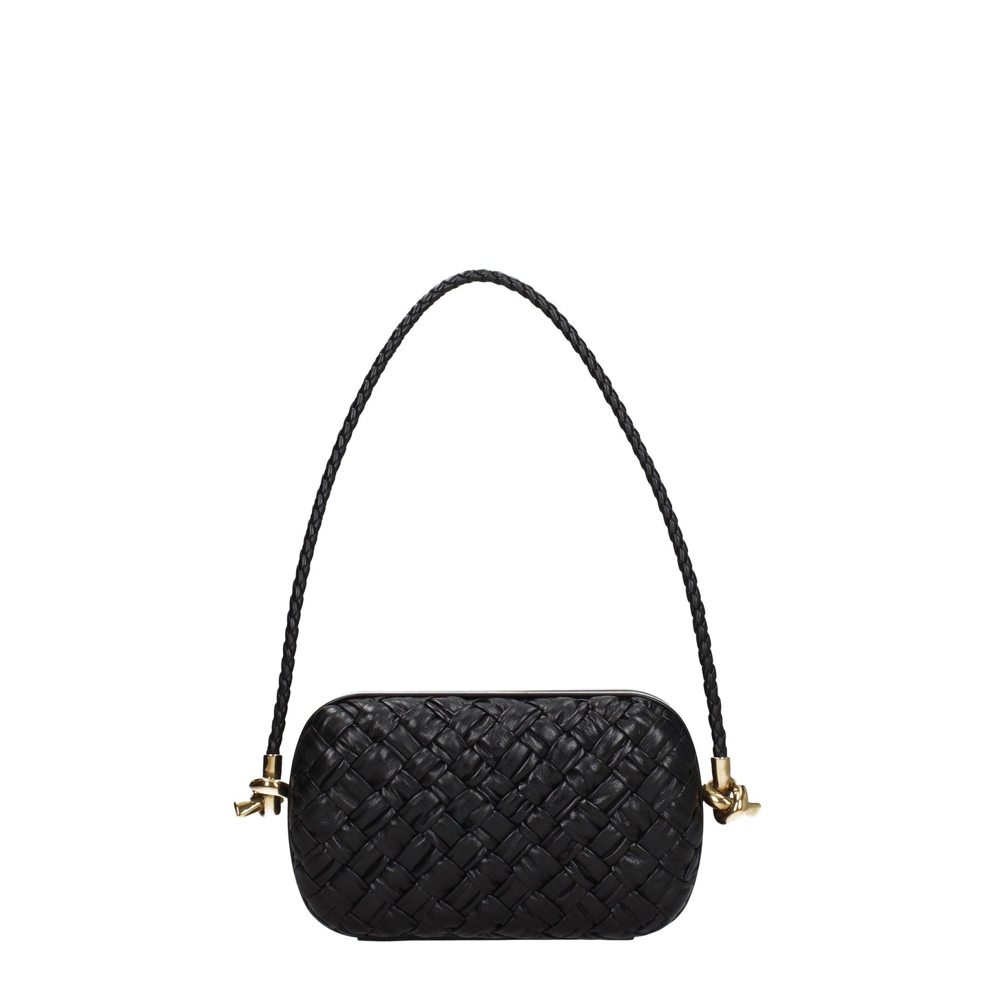 Bottega Veneta Shoulder Bags Women Leather Black