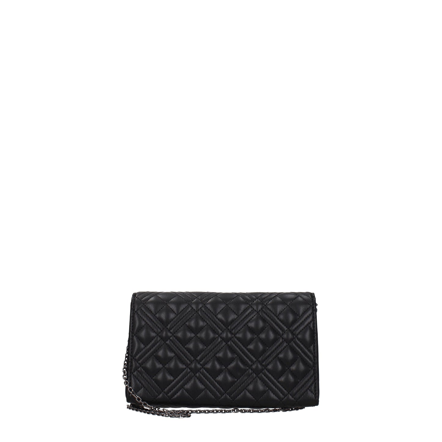 Love Moschino Clutches Women Polyurethane Black