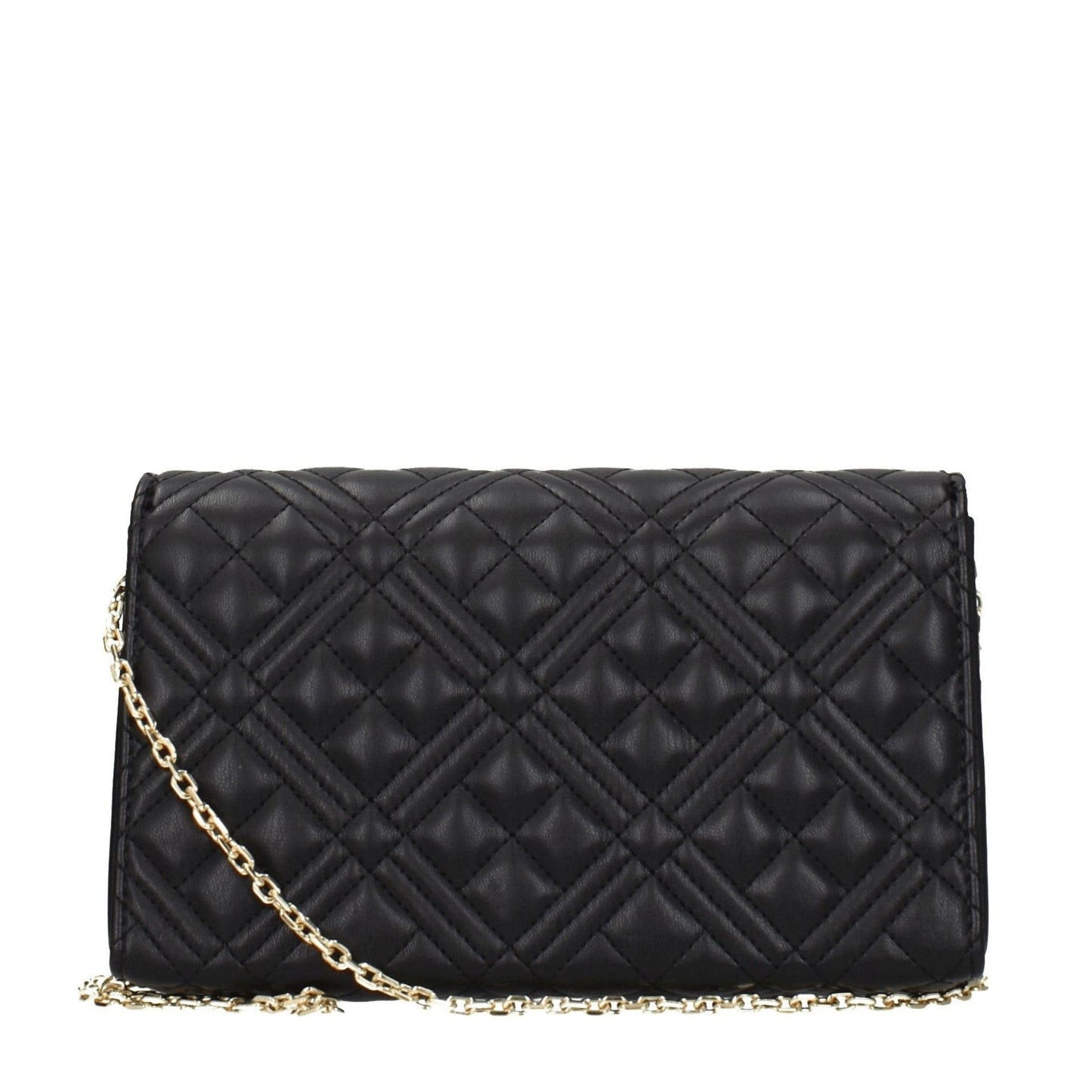 Love Moschino Clutches Women Polyurethane Black