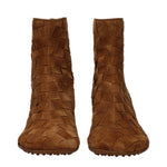 Bottega Veneta Ankle Boots Women Suede Brown/Caramel