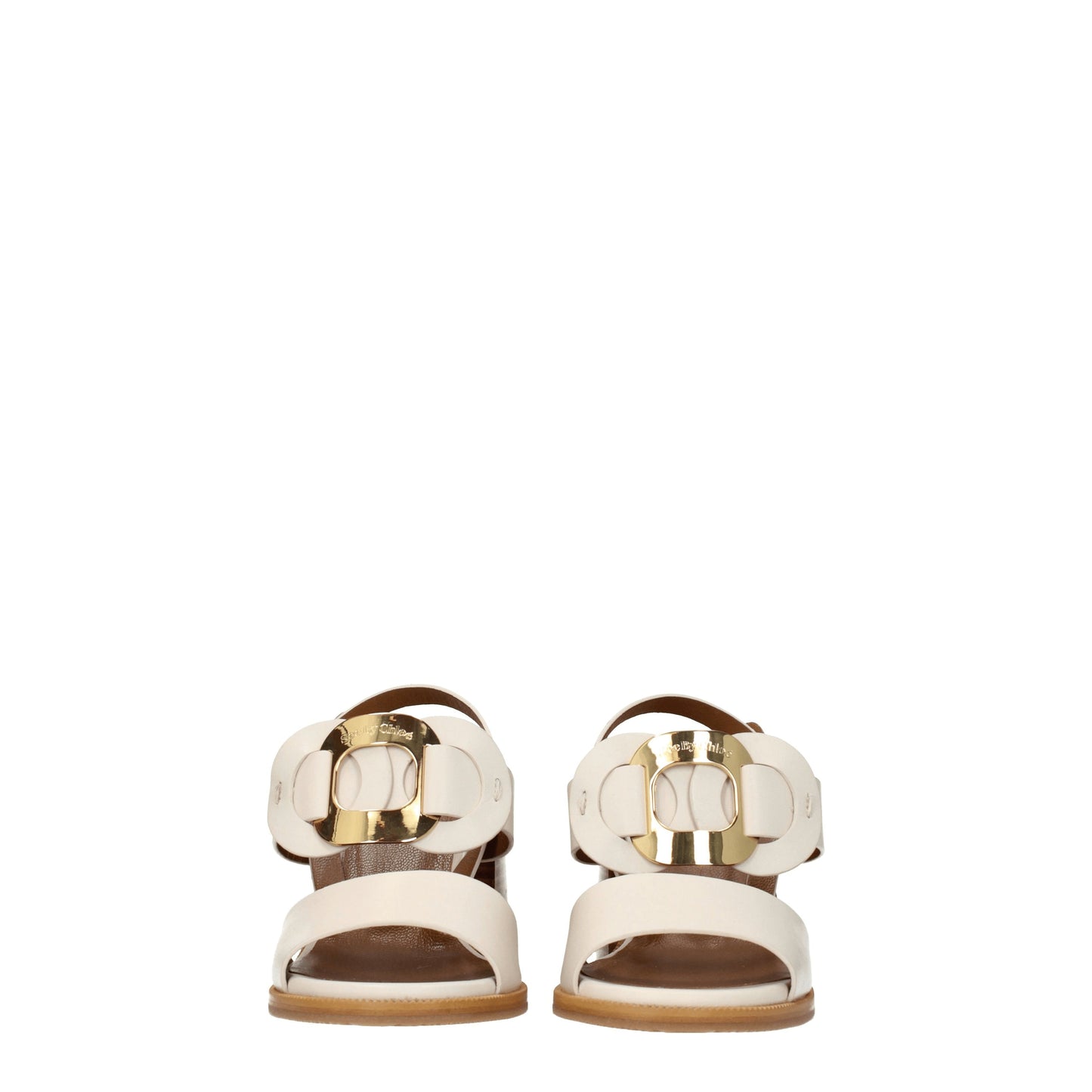 See by Chloé Women's Sandals in Leather White/Ivory