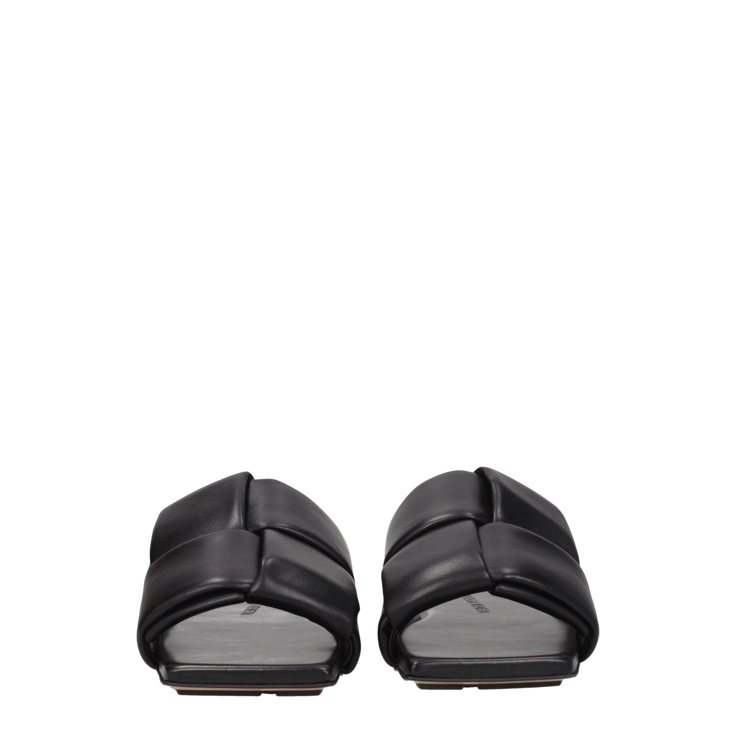 Bottega Veneta Women's Sandals & Slippers in Leather Black