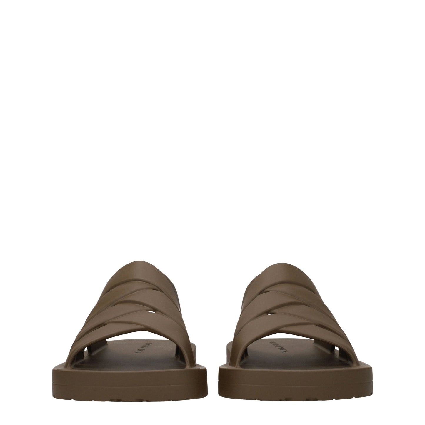 Bottega Veneta Sandals & Slippers Men Rubber Green/Liana