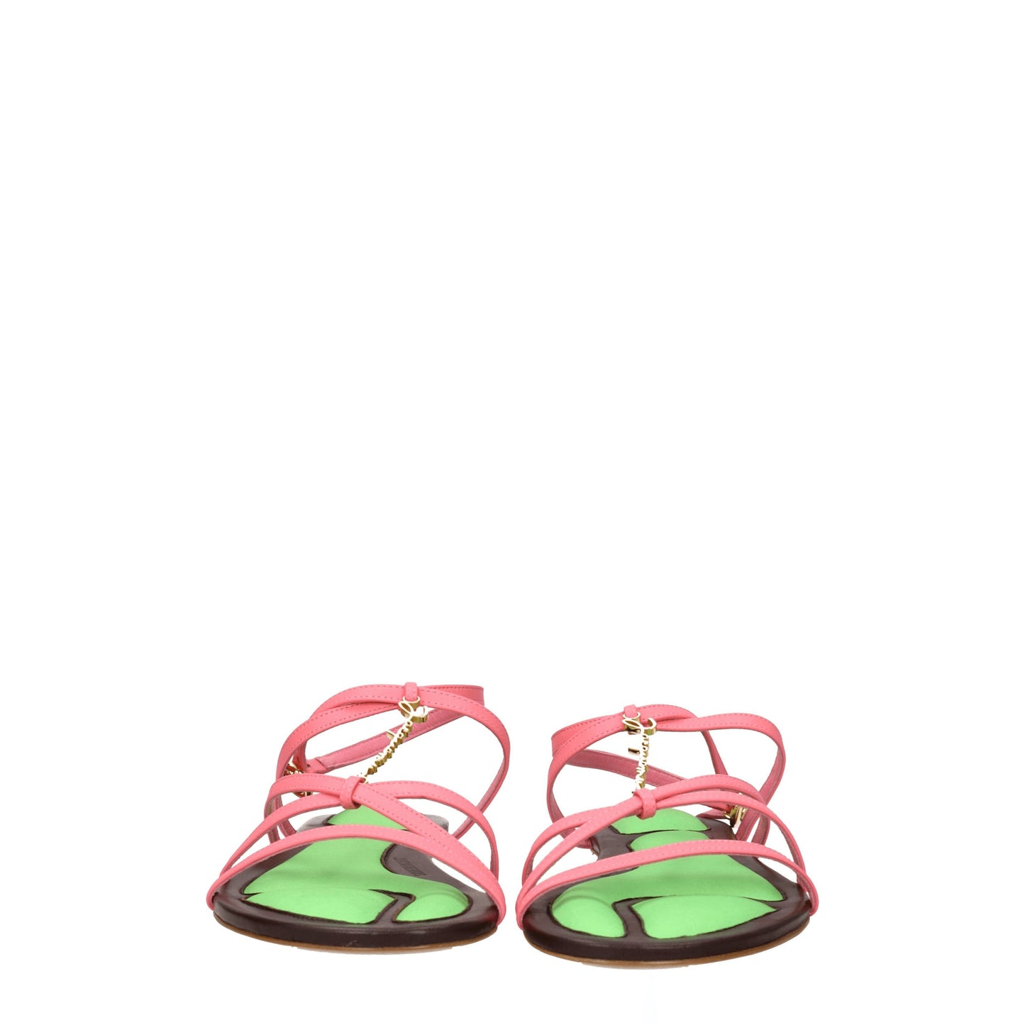 Jacquemus Women's Sandals in Leather Pink