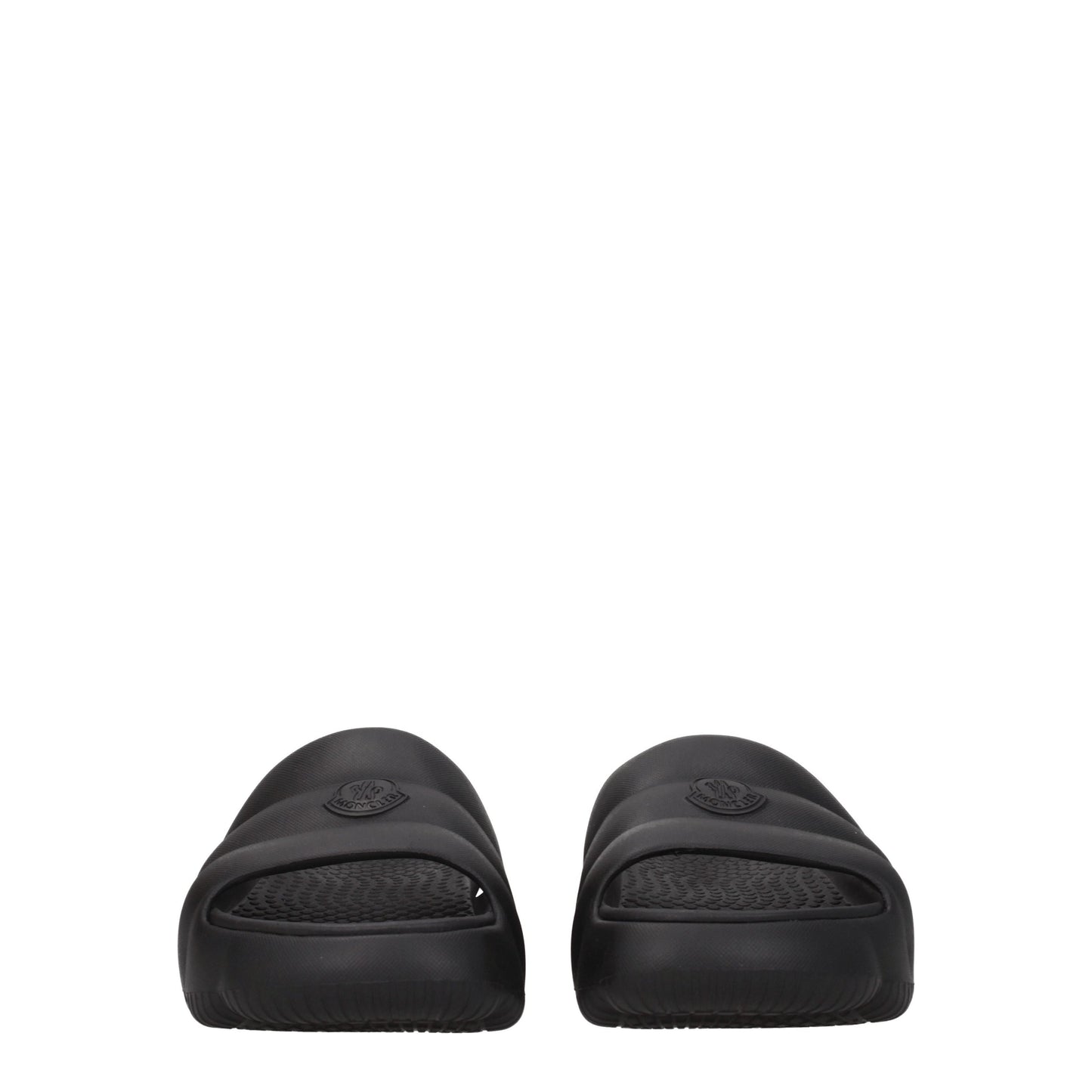 Moncler Women's Sandals & Slippers in Rubber Black