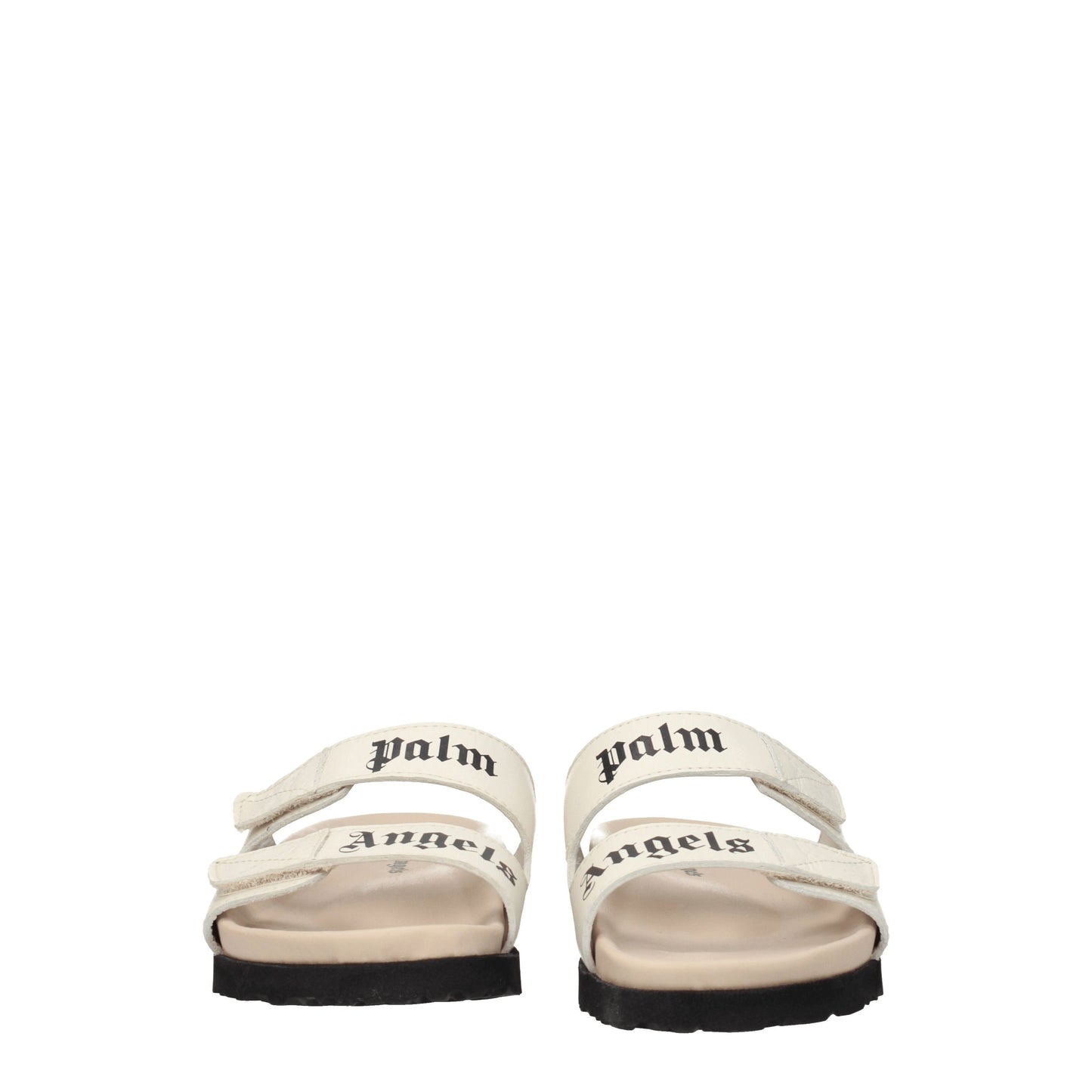 Palm Angels Women's Sandals in Leather Beige