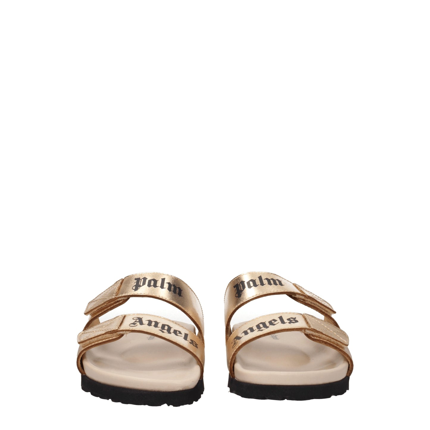 Palm Angels Women's Sandals & Slippers in Leather Gold