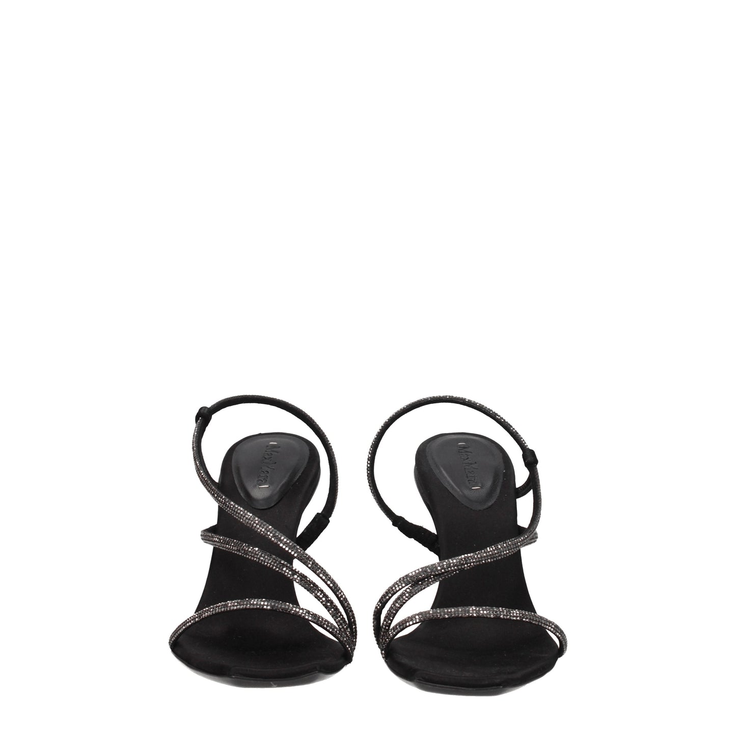 Max Mara Women's Sandals in Suede Black