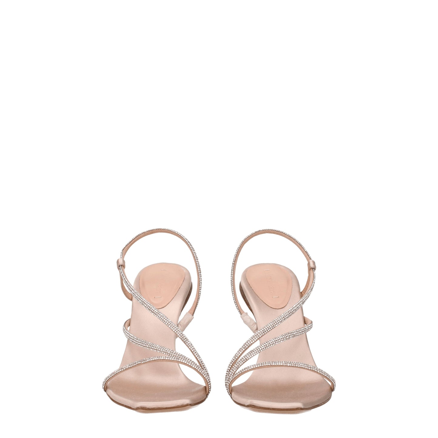 Max Mara Women's Sandals in Suede Pink/Powder Pink