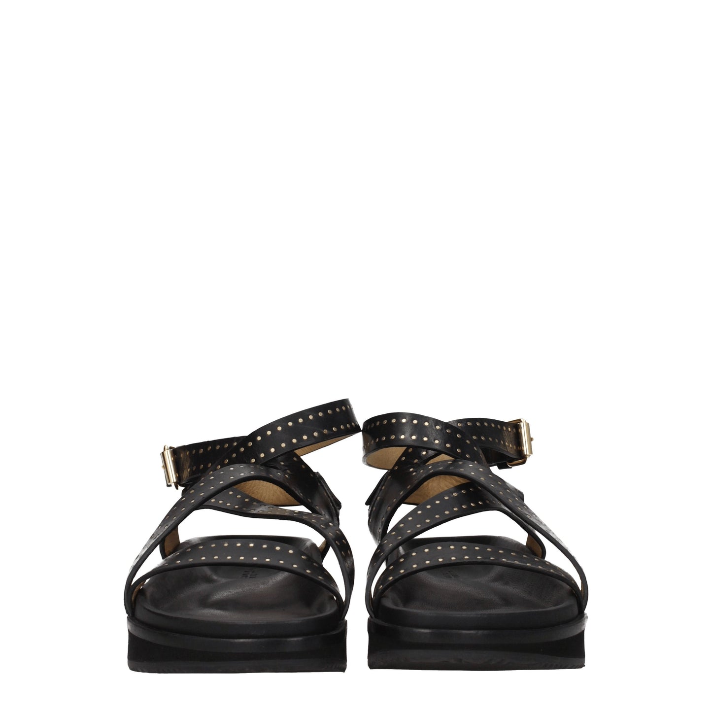 Isabel Marant Women's Sandals in Leather Black