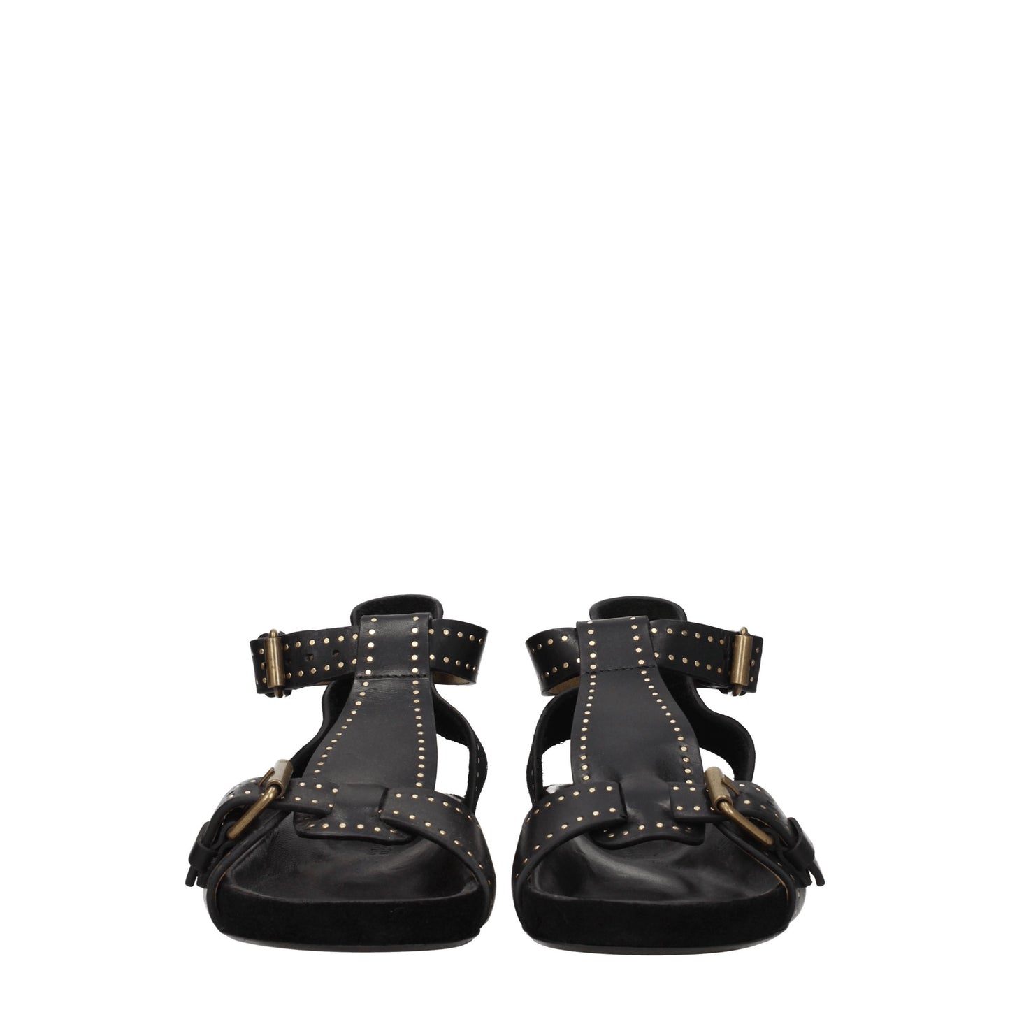 Isabel Marant Women's Sandals in Leather Black