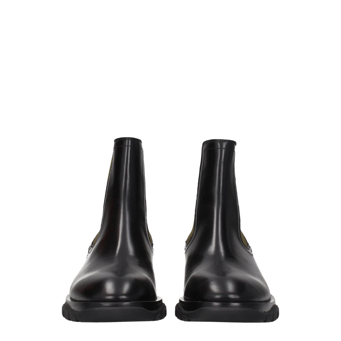 Alexander McQueen Men's Ankle Boots Leather