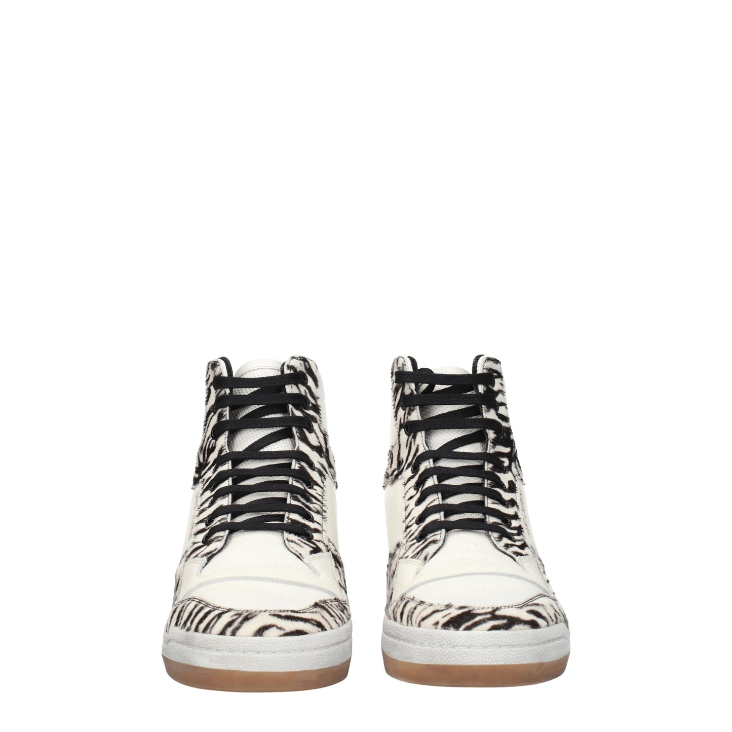 Saint Laurent Men's Sneakers in Leather White