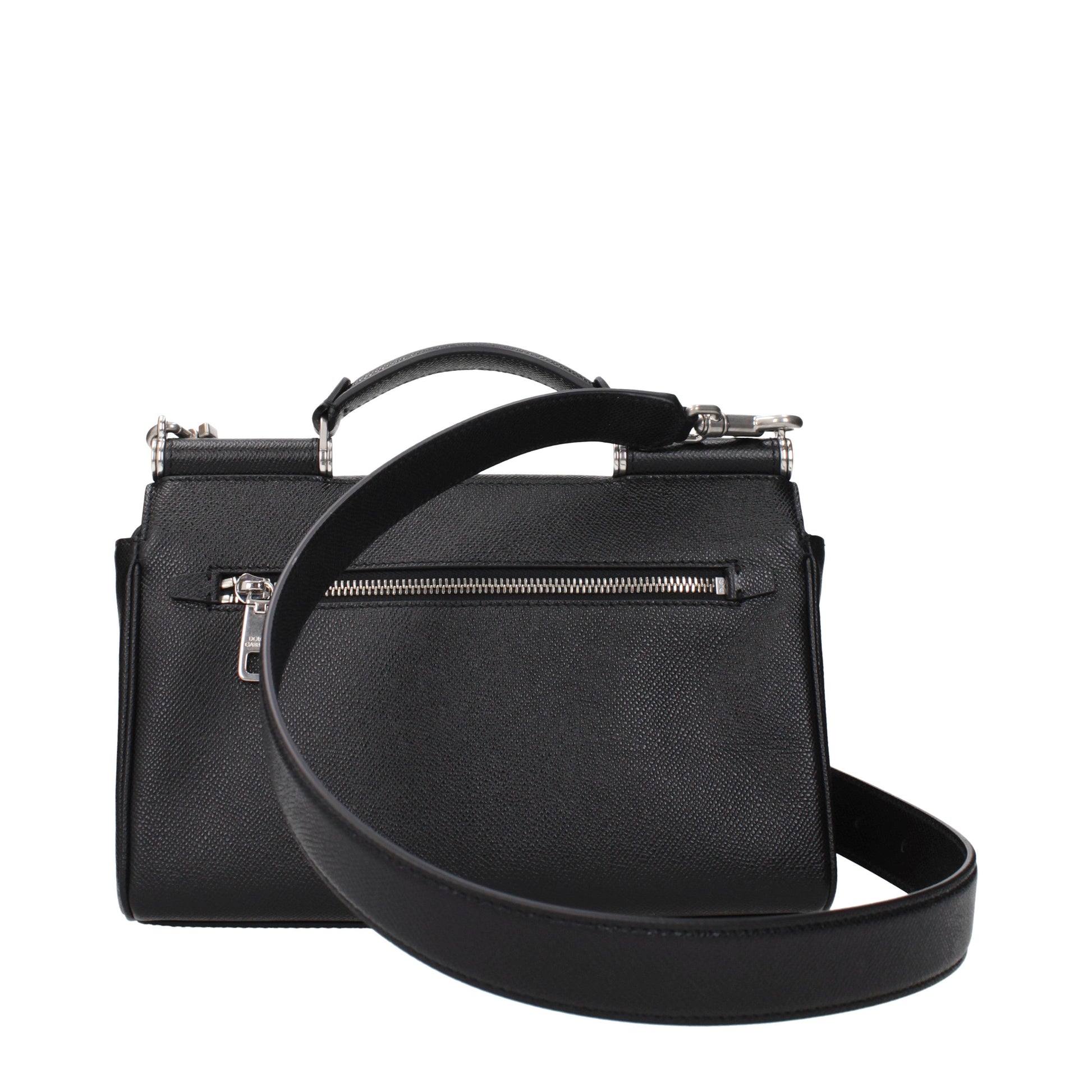 Dolce&Gabbana Handbags Men Leather Black