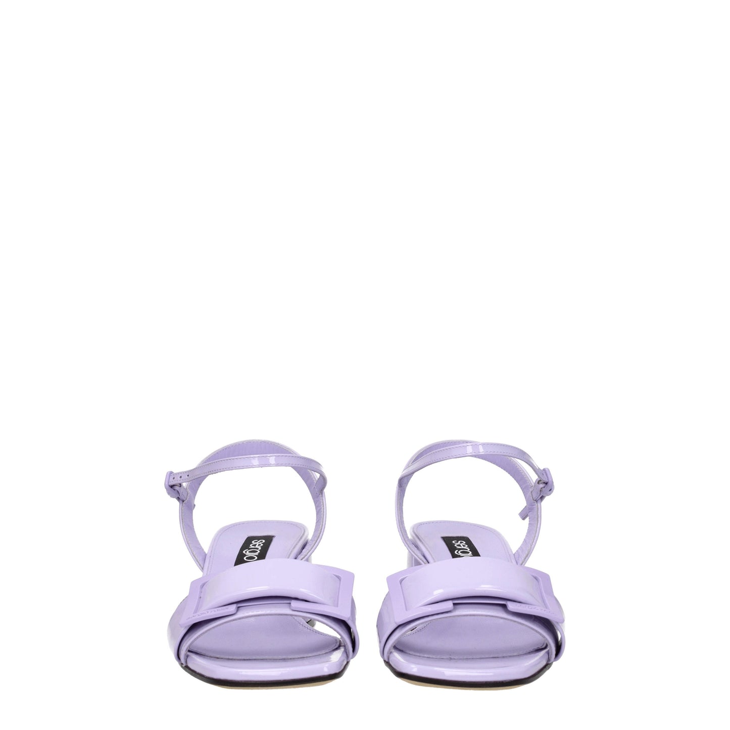 Sergio Rossi Women's Sandals in Patent Leather Violet/Wisteria