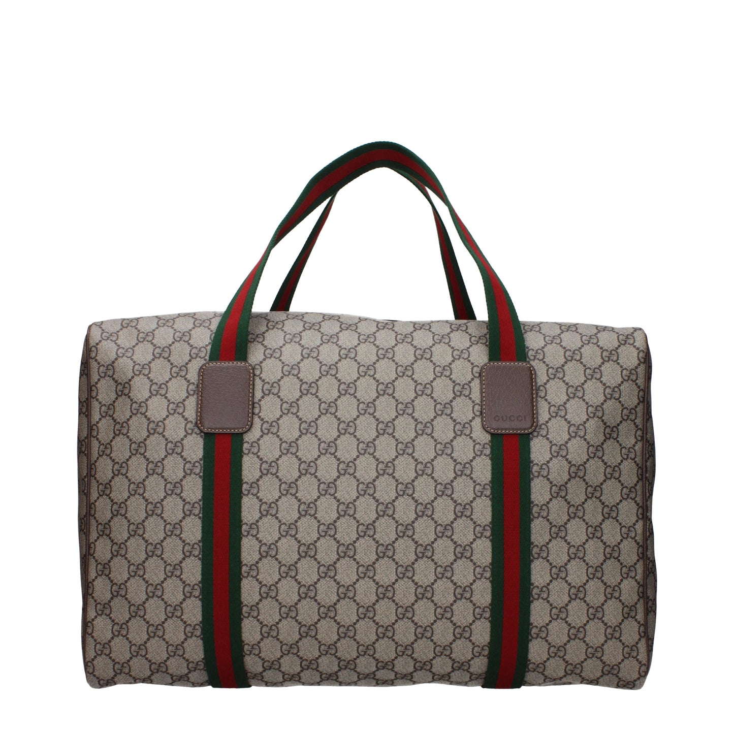 Gucci Travel Bags Men Fabric  Beige/Ebony