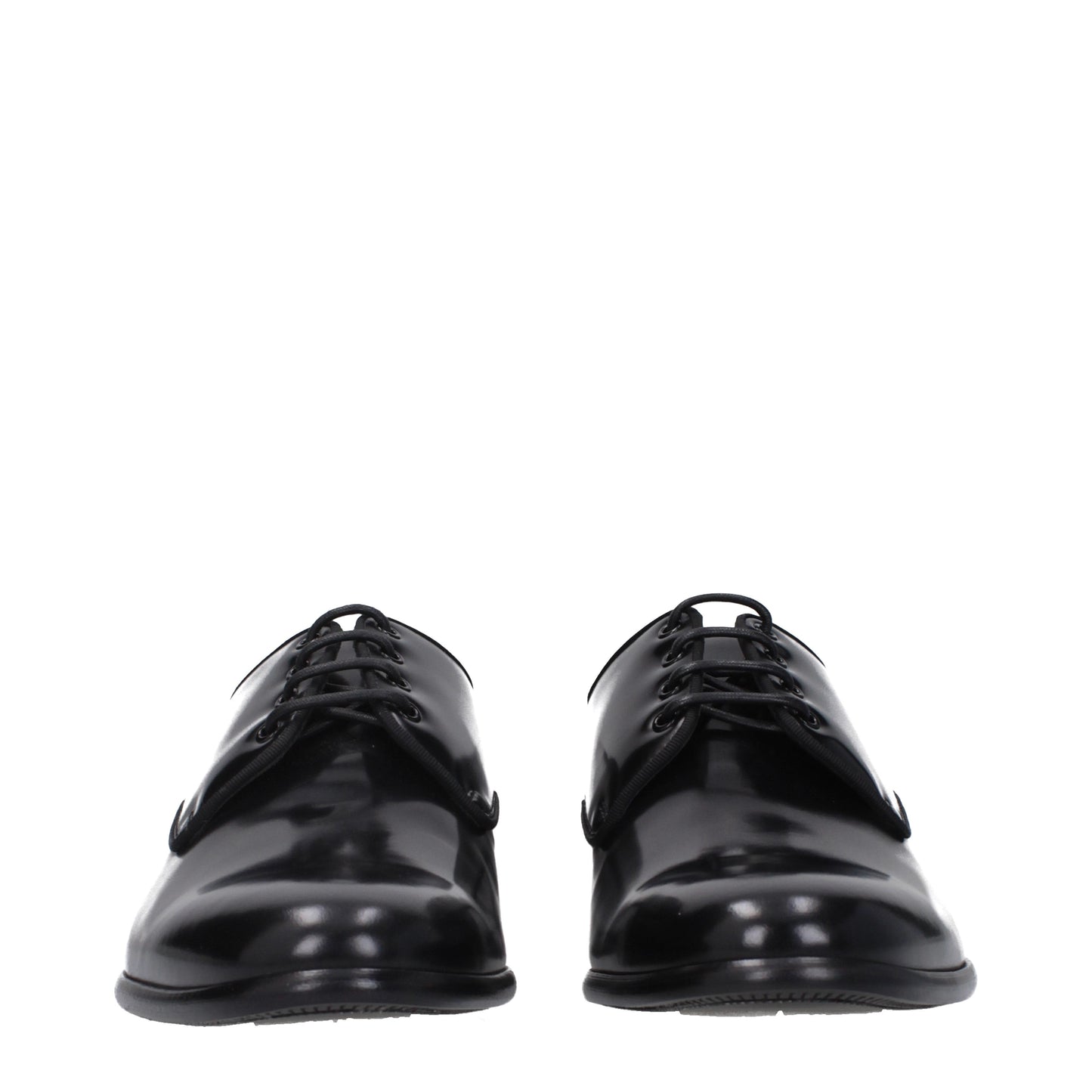 Dolce&Gabbana Men's Lace ups in Leather Black