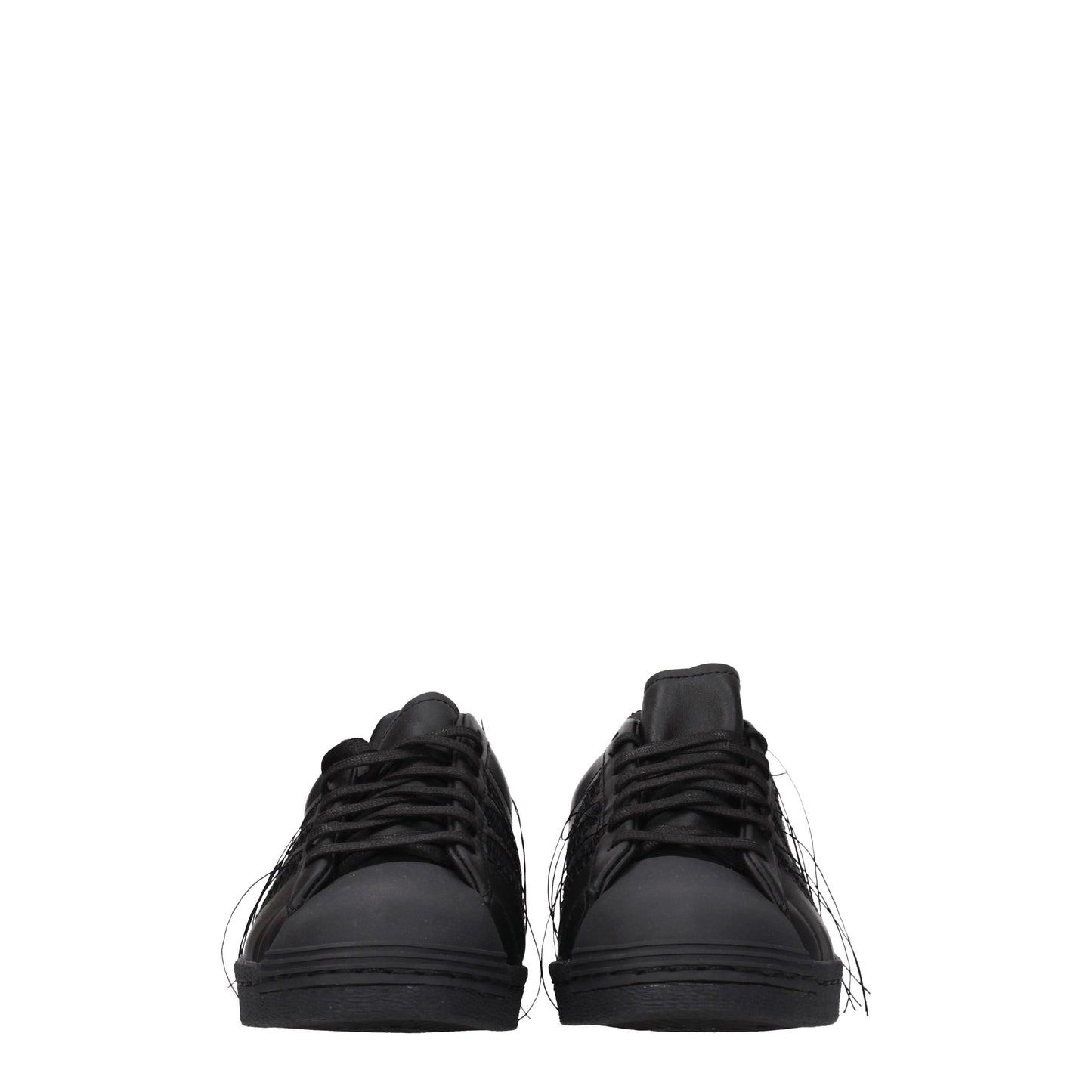 Y3 Yamamoto Women's Sneakers in Leather Black