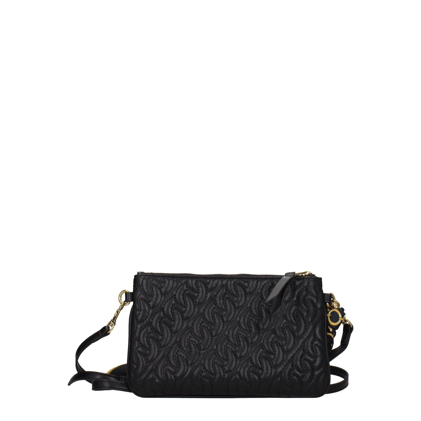 Versace Jeans Clutches Women Polyurethane Black