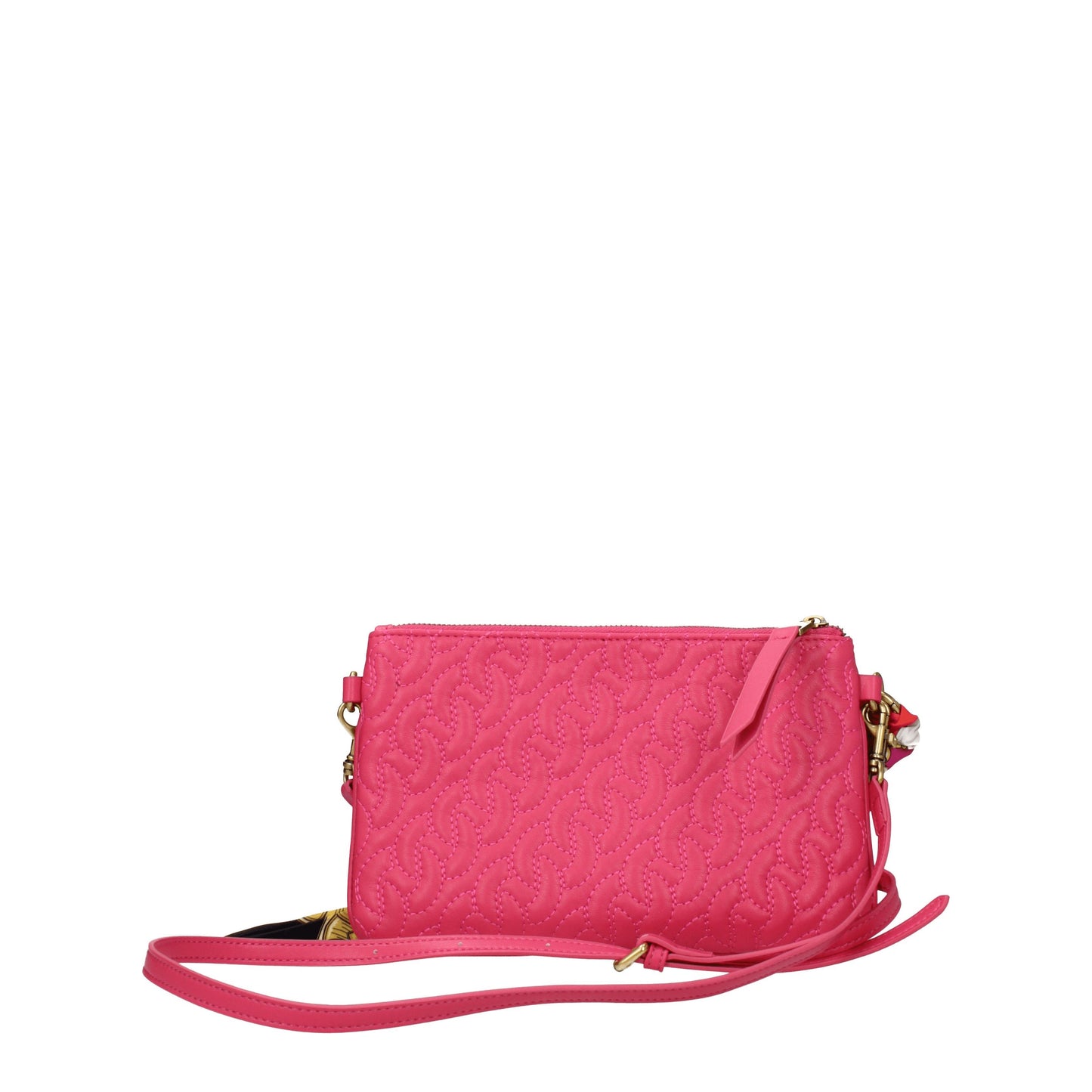 Versace Jeans Clutches Women Polyurethane Fuchsia