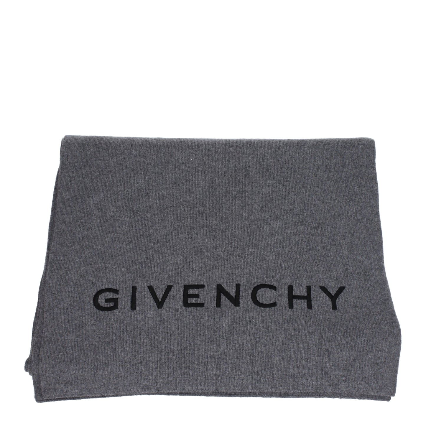 Givenchy Scarves Men Wool Gray/Wolf Grey