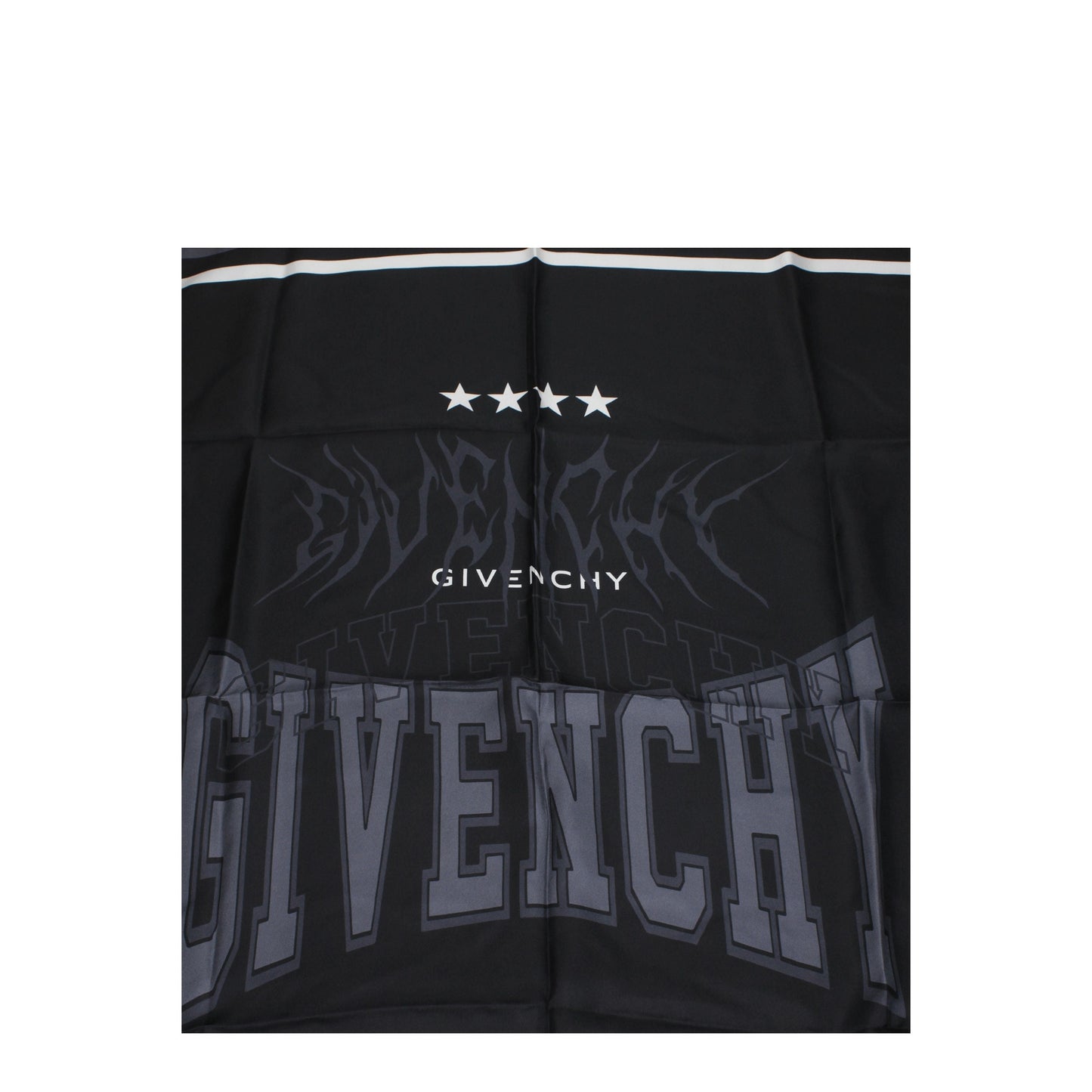 Givenchy Foulards Women Silk Black/Grey