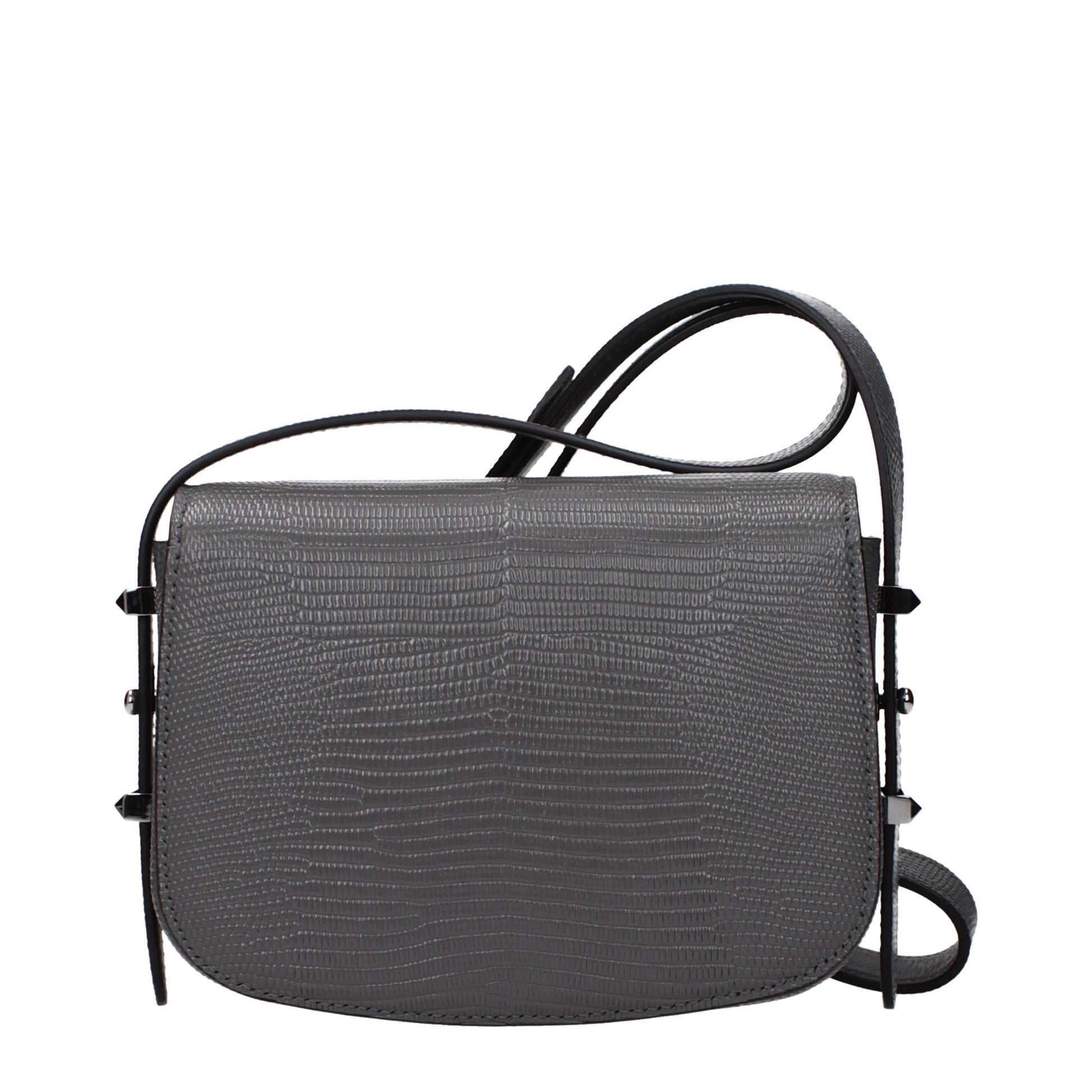 Jimmy Choo Shoulder Bags Women Leather Gray/Rifle