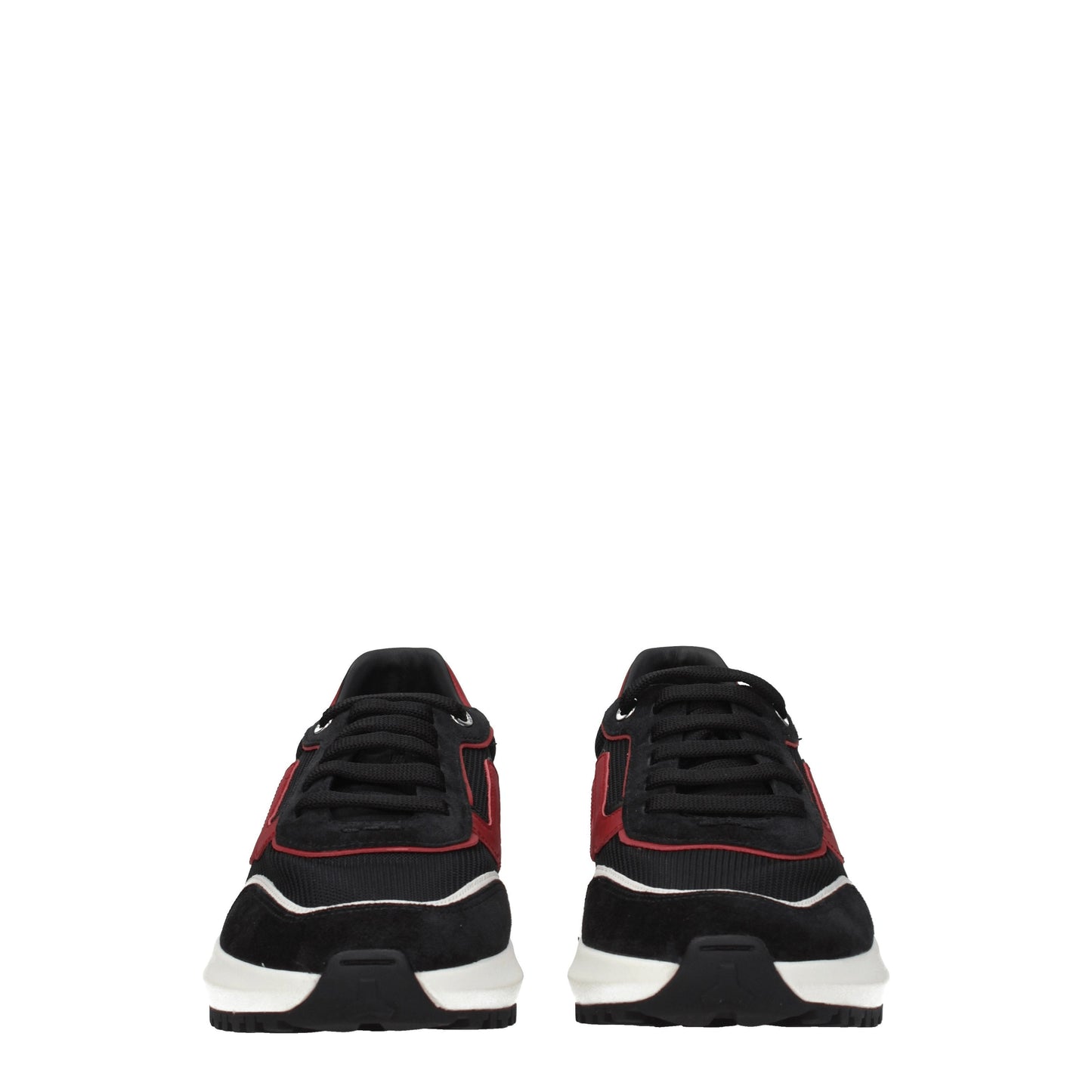 Bally Men's Sneakers in Fabric  Black