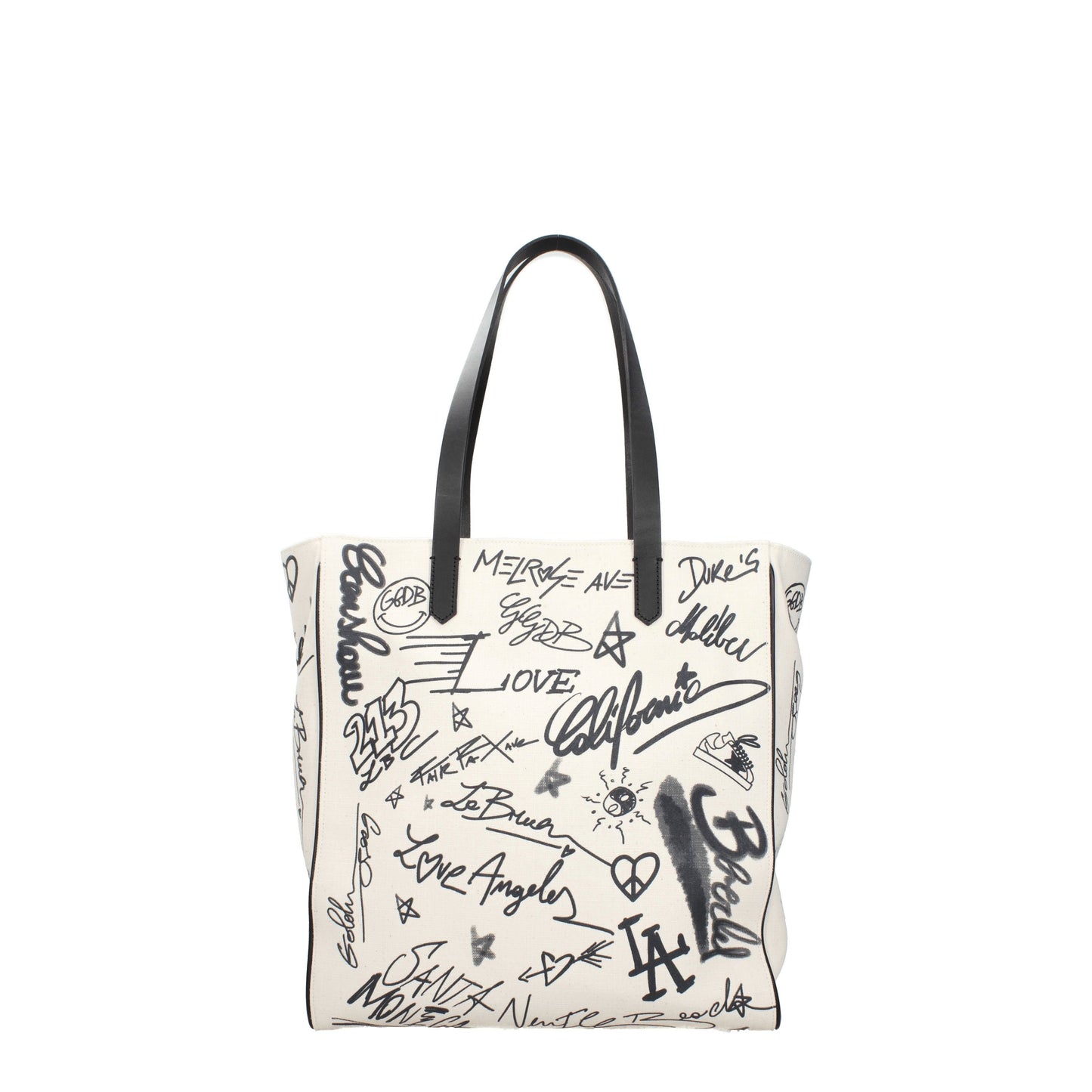 Golden Goose Shoulder Bags Women Fabric  Beige/Black