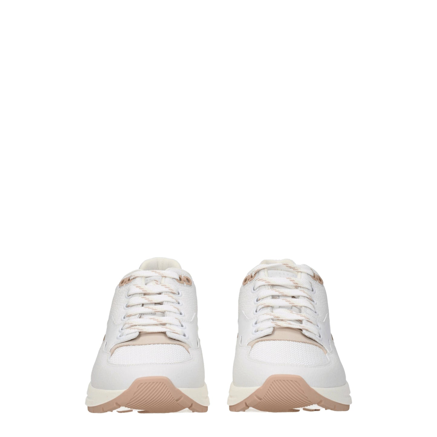 Salvatore Ferragamo Women's Sneakers in Leather White