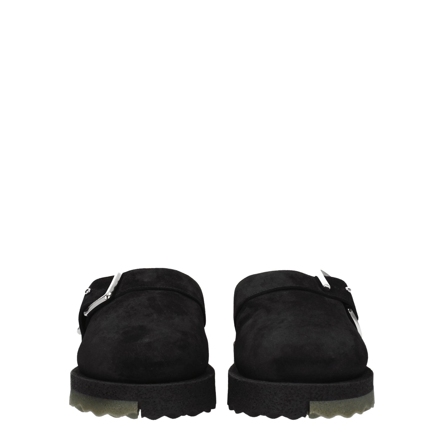 Off-White Sandals & Slippers Men Suede Black