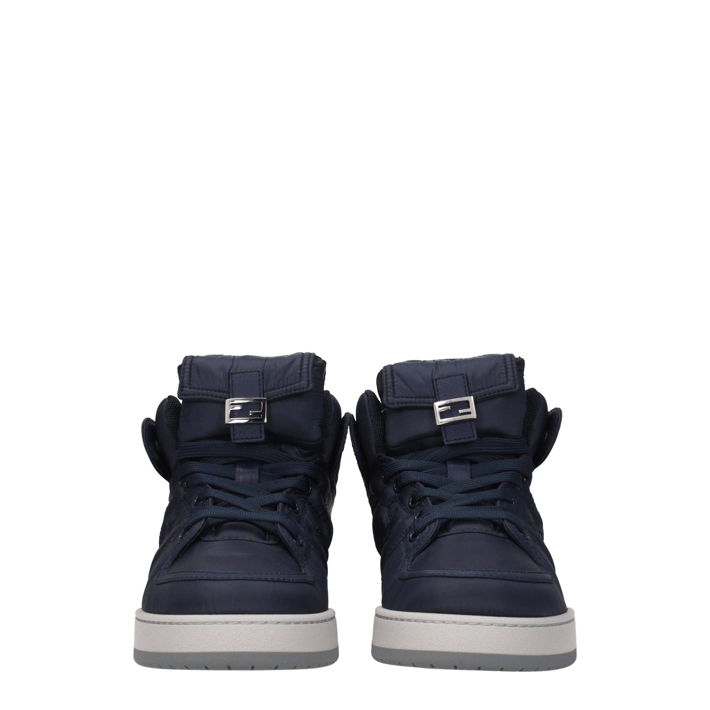 Fendi Men's Sneakers in Fabric  Blue