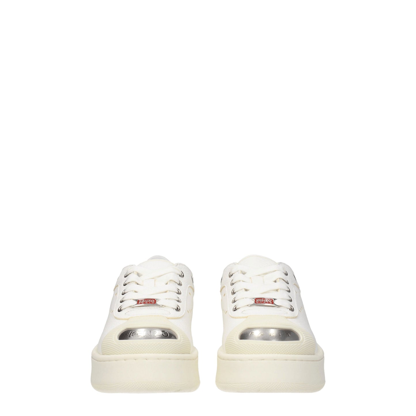 Kenzo Women's Sneakers in Leather White