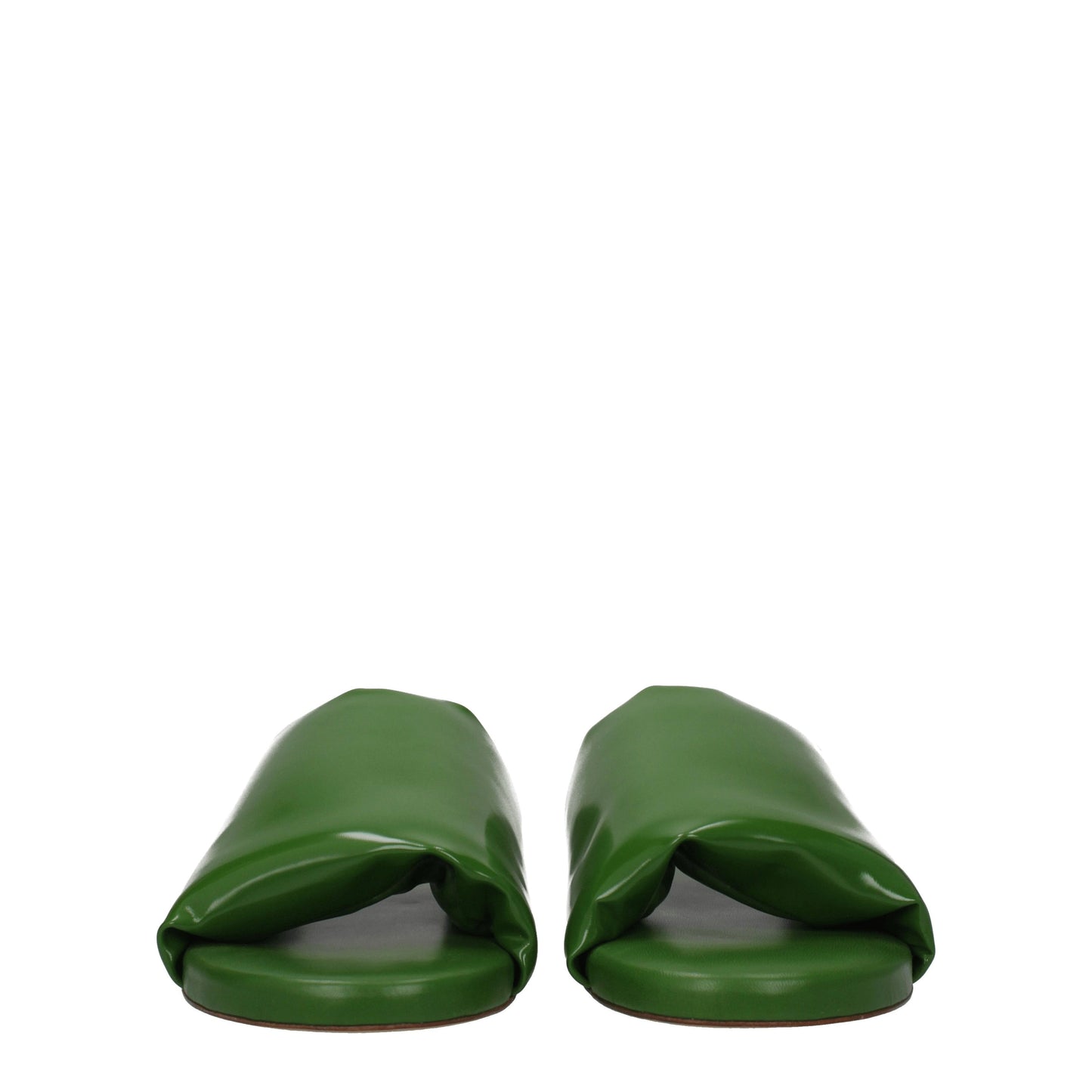 Bottega Veneta Sandals & Slippers Men Leather Green