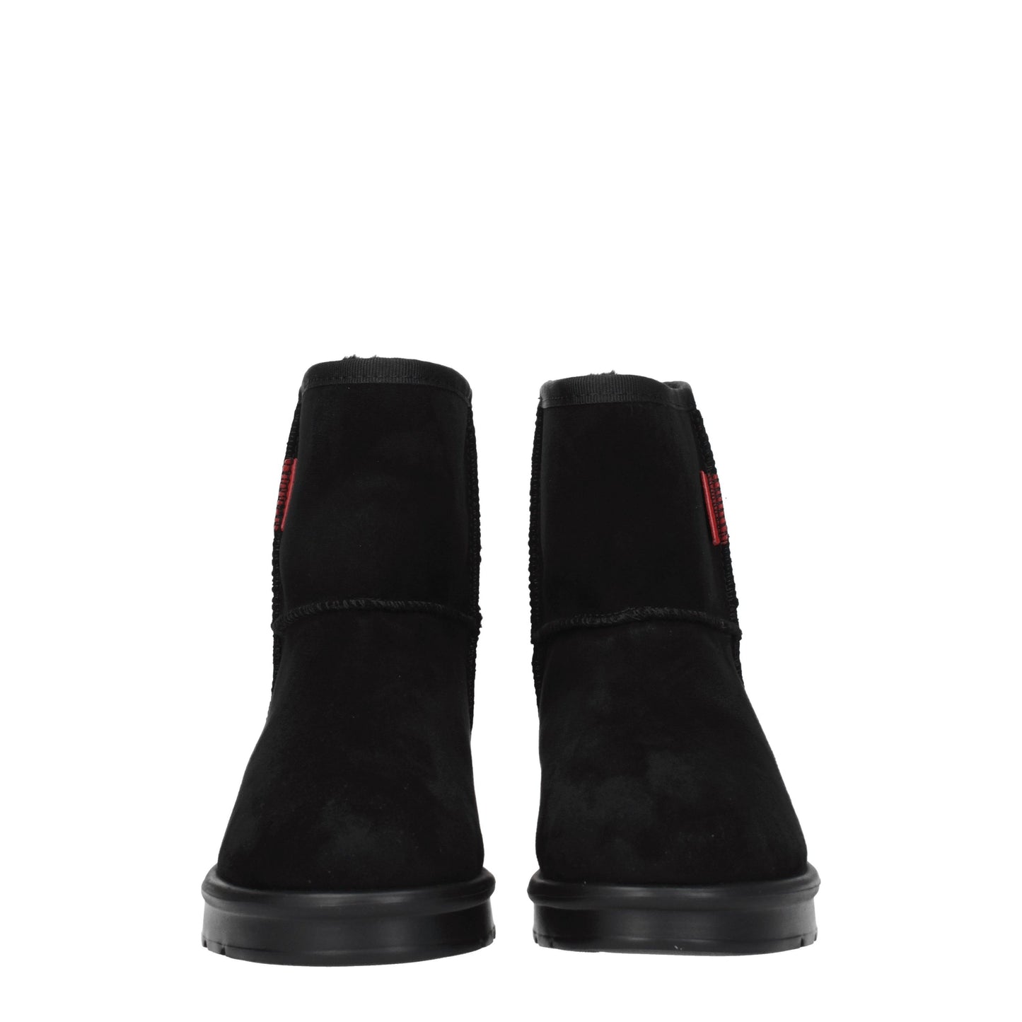 Love Moschino Women's Boots in Suede Black