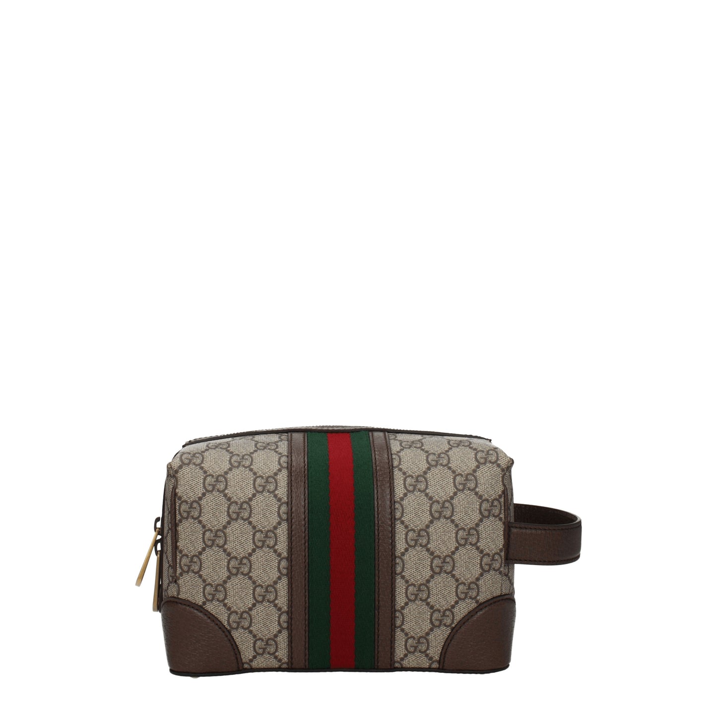 Gucci Beauty Case Men Fabric  Brown