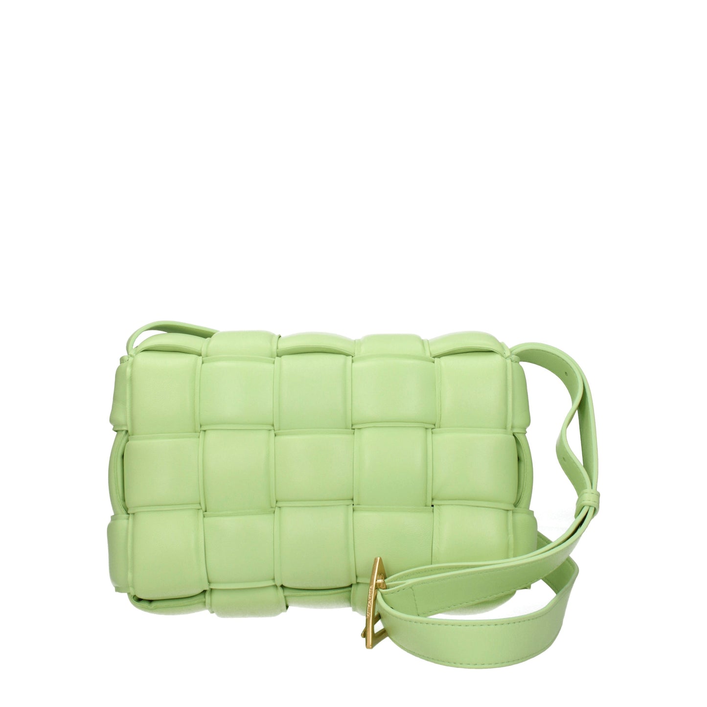 Bottega Veneta Crossbody Bags Women Leather Green/Fennel