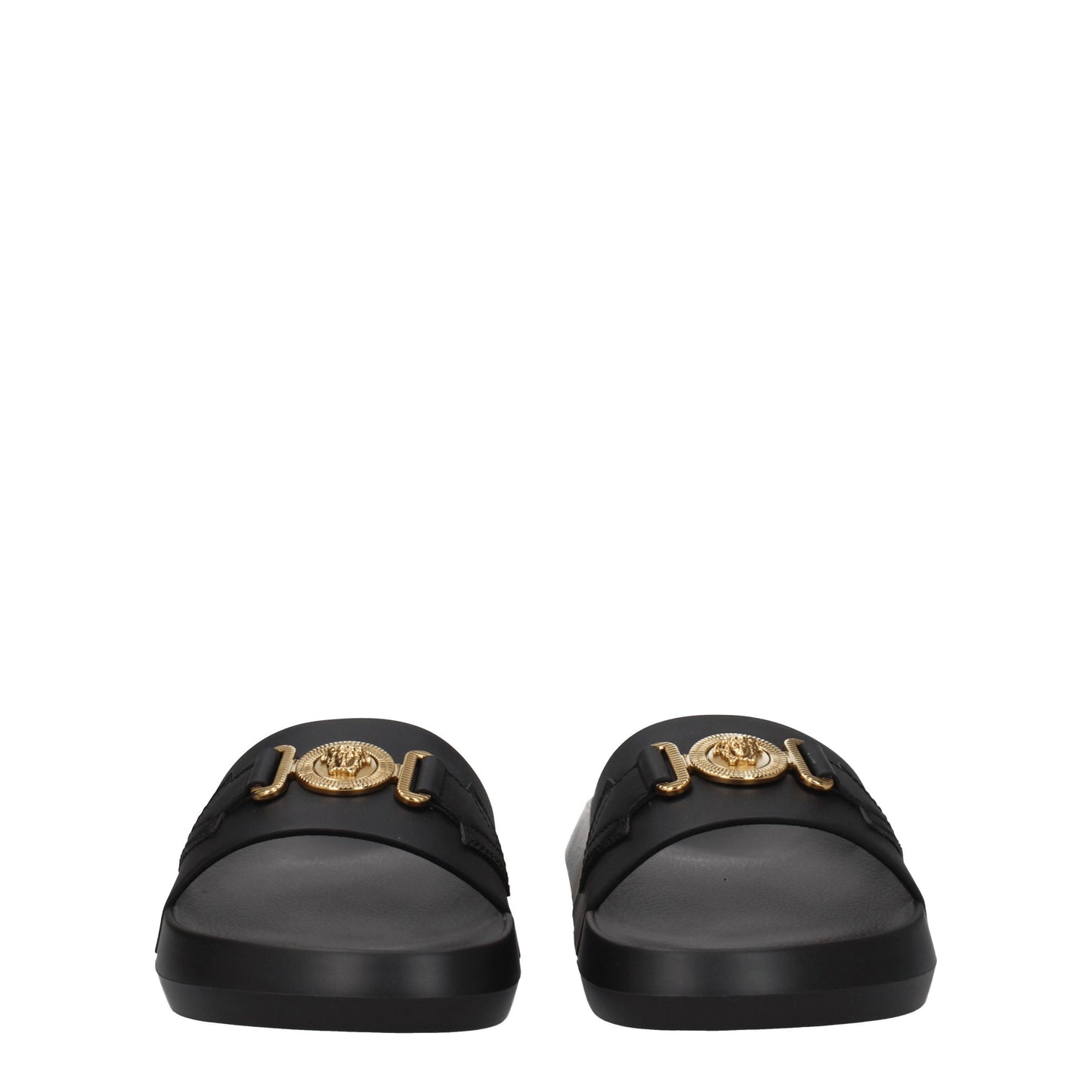 Versace Men's Slippers and Clogs Leather