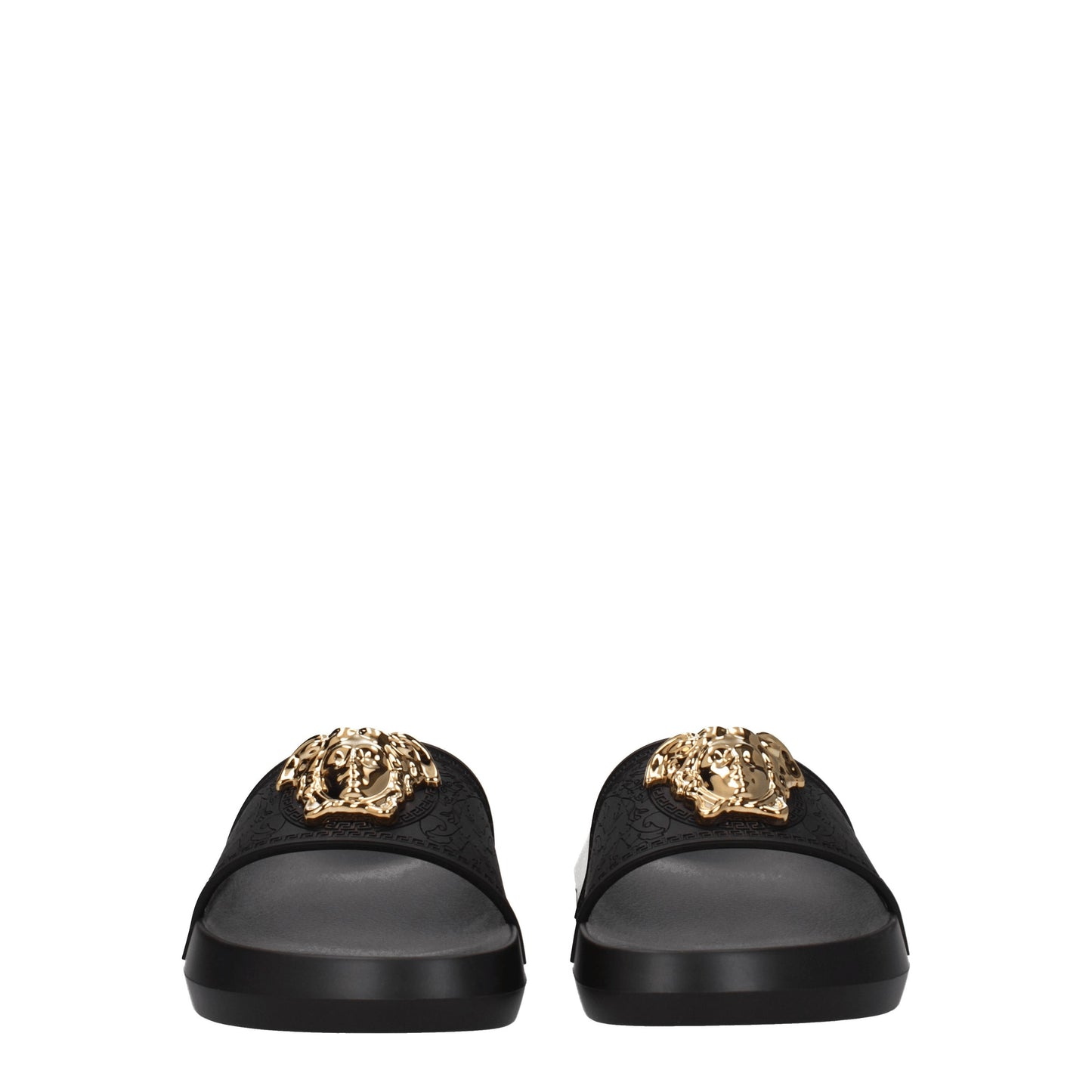 Versace Women's Sandals & Slippers in Rubber Black