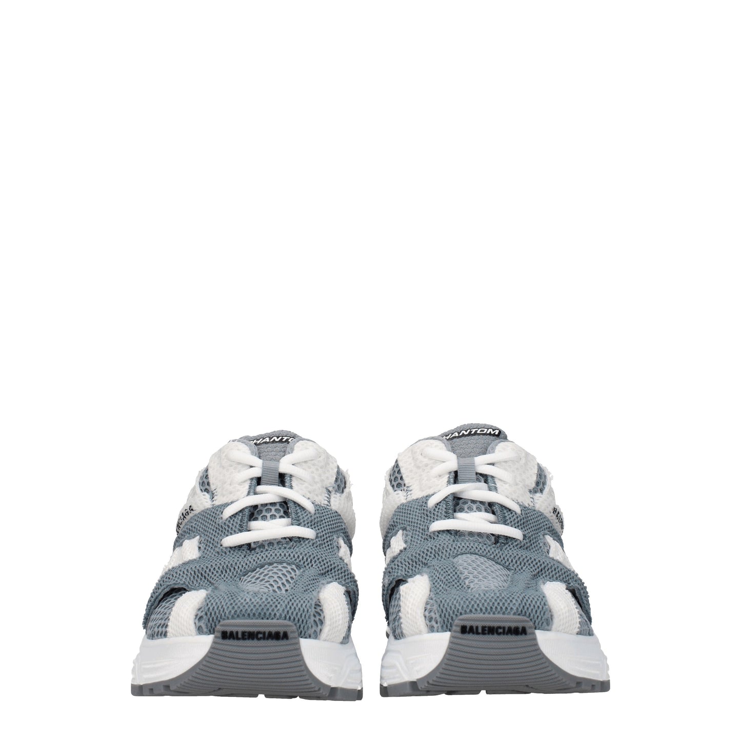 Balenciaga Women's Sneakers in Fabric  Gray/White