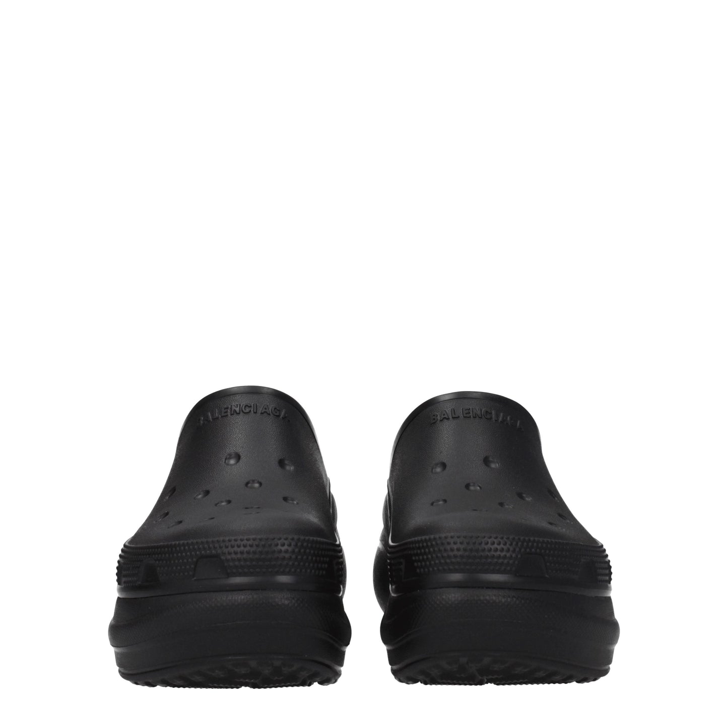 Balenciaga Women's Sandals & Slippers in Rubber Black