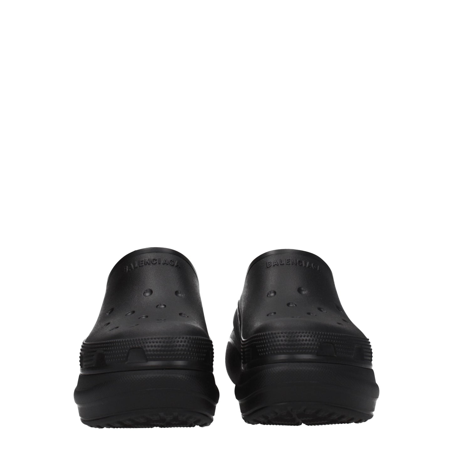 Balenciaga Sandals & Slippers Men Rubber Black