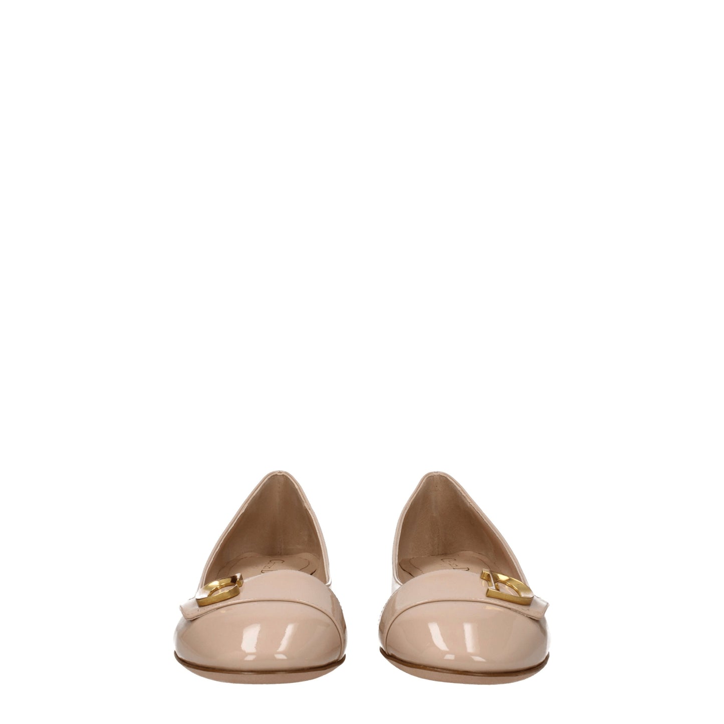 Christian Dior Women's Ballet Flats Patent Leather