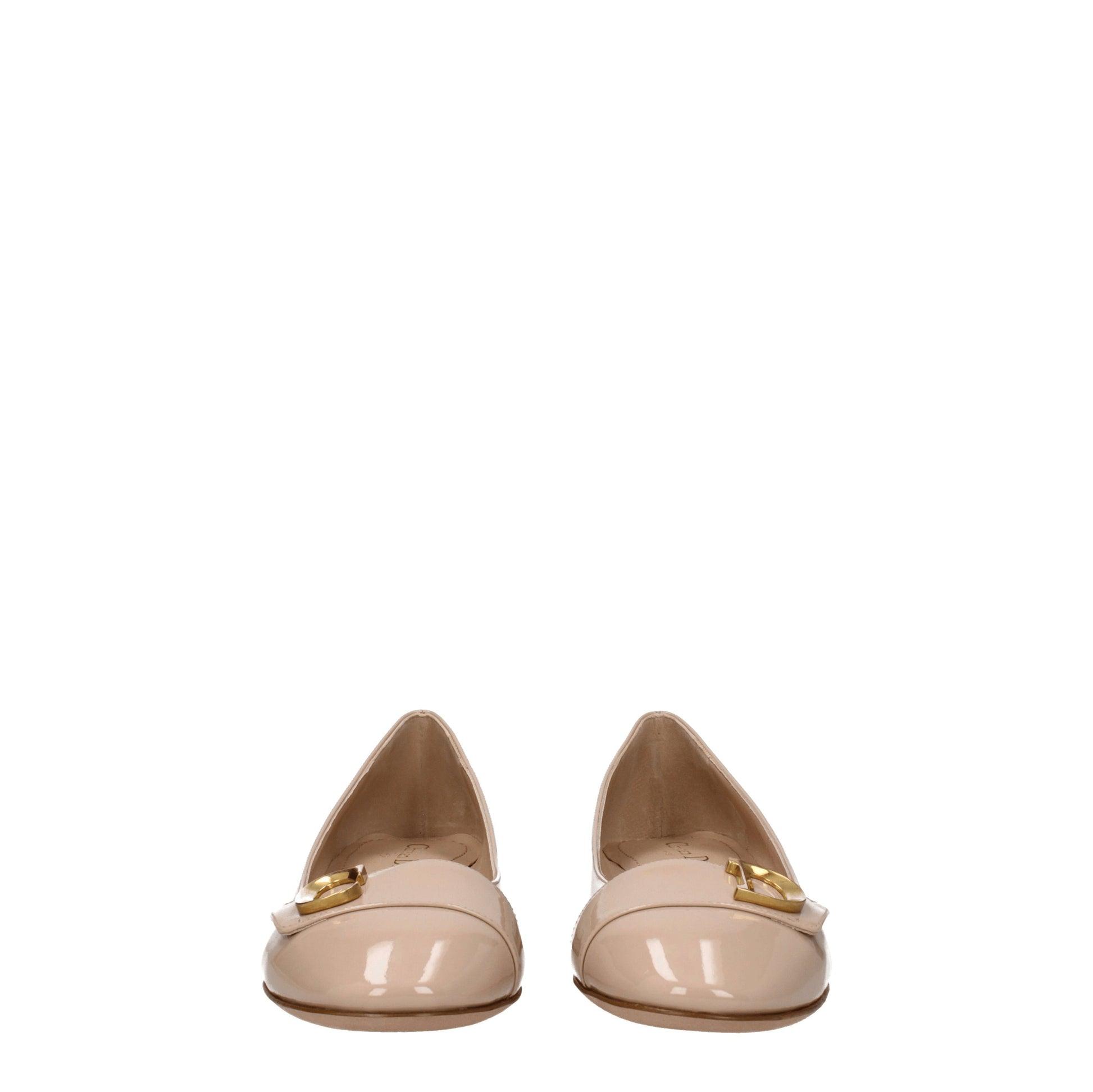 Christian Dior Women's Ballet Flats Patent Leather