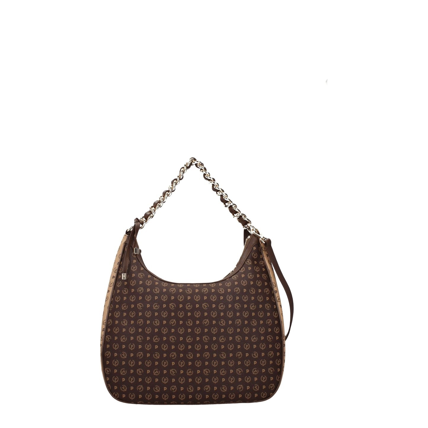 Pollini Shoulder Bags Women PVC Brown/Cream