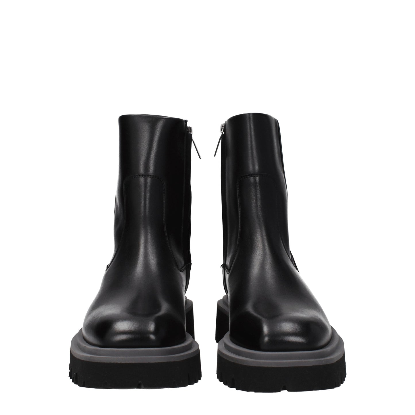 Salvatore Ferragamo Men's Boots in Leather Black