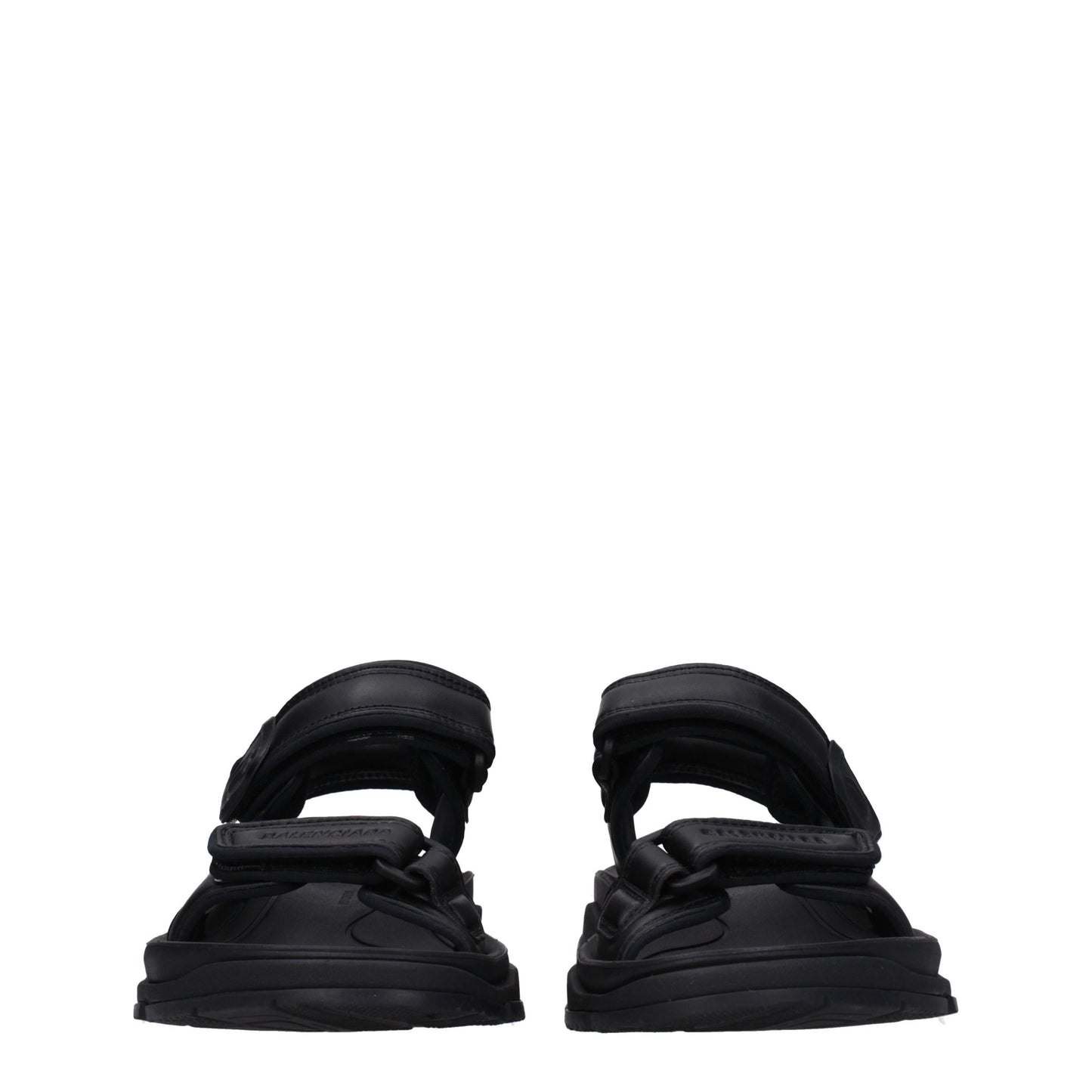 Balenciaga Women's Sandals & Slippers in Eco Leather Black