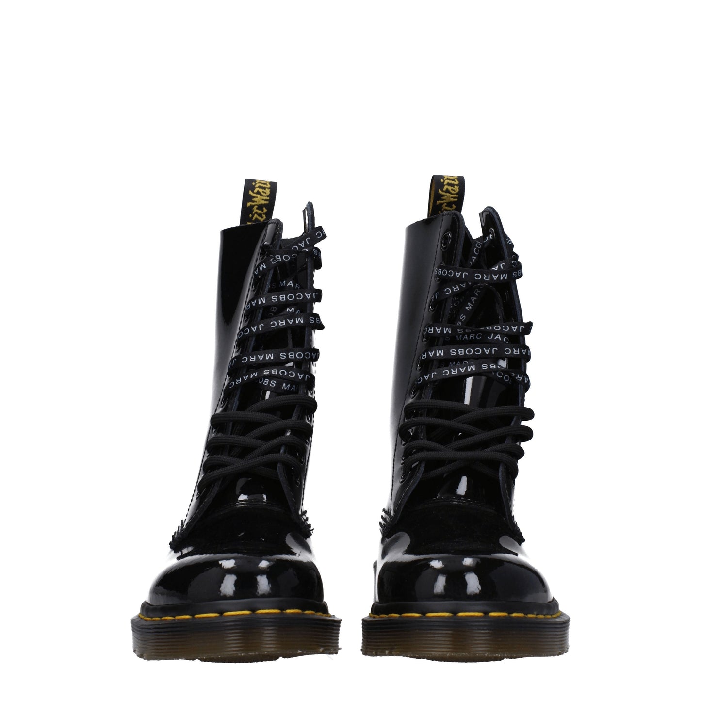 Dr. Martens Women's Boots in Patent Leather Black